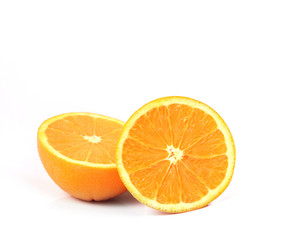  orange on white background