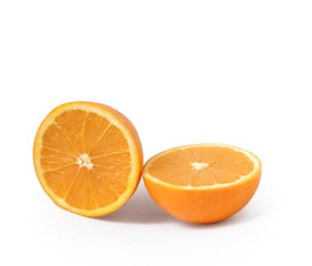  orange on white background