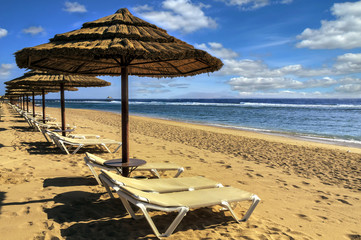 Beach and tropical sea