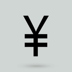 Obraz premium yen icon