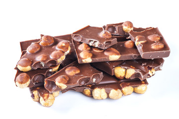 chocolate with nuts