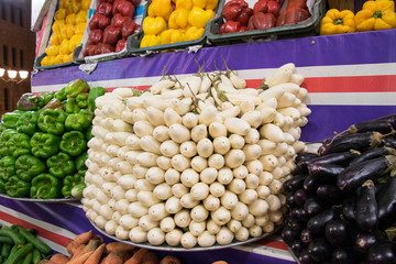 Street market in Egypt. Old Market. Sharm el-Sheikh