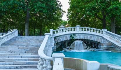 Part of beautiful fountain. Dijon Fr