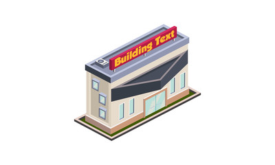 isometic building