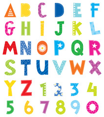 Cute alphabet