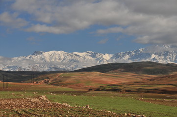 Obraz premium atlas enneigé