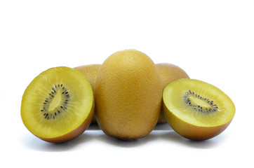Obraz na płótnie Canvas Yellow gold kiwi fruit