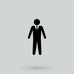 Businessman icon vector