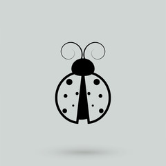 ladybug icon. ladybug sign