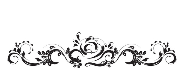 flower pattern element