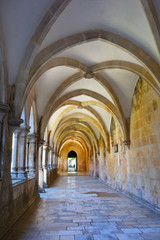 Fototapeta na wymiar Cloister of the Monastery of Batalha. Portugal
