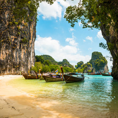 Obraz premium Koh Hong island bay, Andaman Sea - Thailand