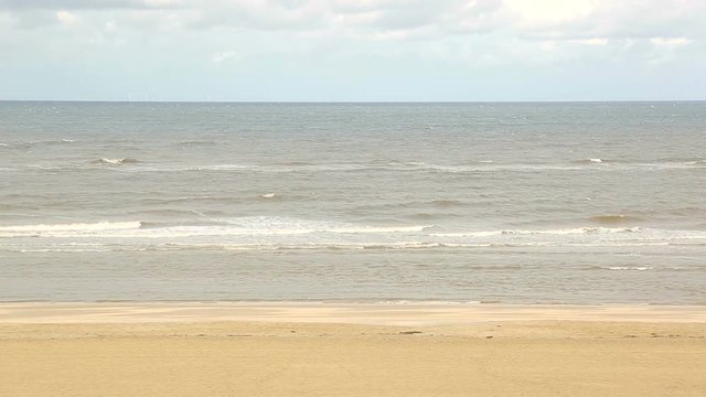 Beach in Zandvoort, Netherlands.