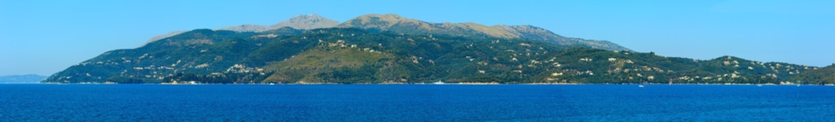 Corfu island (Greece).