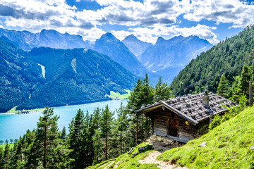 Fototapeta na wymiar achensee lake in austria
