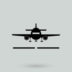 Airport icons vector