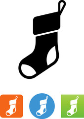 Christmas Stocking Decoration Icon