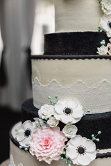 Black Glam Wedding Details
