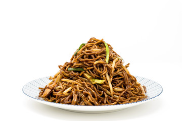 fried noodle asian food on the table