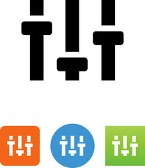Control Panel Icon - Illustration