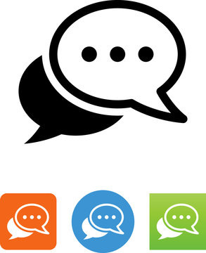 Conversation Icon - Illustration