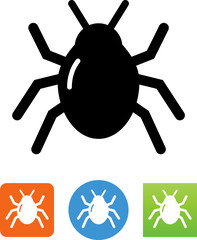Creepy Insect Icon - Illustration