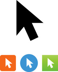 Cursor Arrow Icon - Illustration