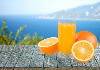 Orange juice.