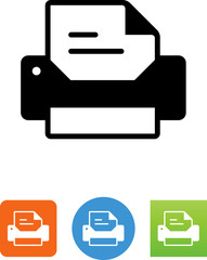 Desktop Printer Icon