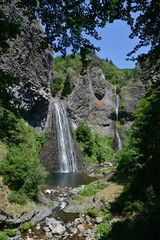 Cascade le Ray Pic in der Ardeche
