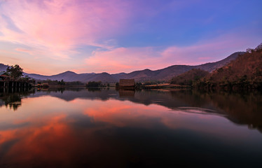 Morning light at the valley reservoir loop.