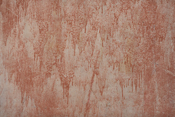 Red old original background with stains of paint for texture use