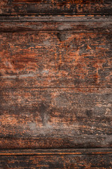 Old vintage wood texture with copyspace  - Brown Wooden brown grunge textured wall.