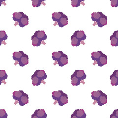 Seamless background image colorful vegetable food ingredient red broccoli