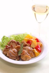 チキンのローズマリーソテー