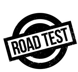 Road Test rubber stamp. Grunge design with dust scratches. Effects can be easily removed for a clean, crisp look. Color is easily changed.