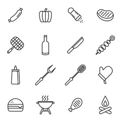 Barbecue Icons