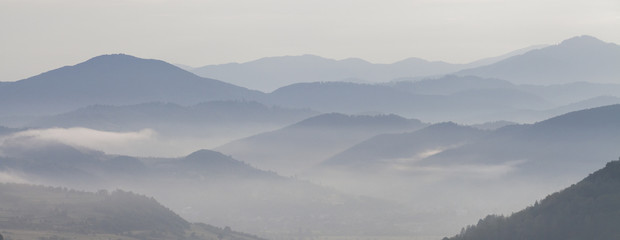 Obraz na płótnie Canvas Mountains Panorama