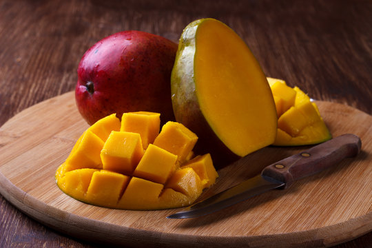 ripe organic mango
