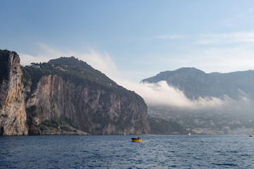 Wieczorne wybrzeże Amalfi  © Dariusz