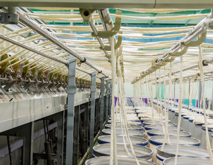 Coarse cotton factory in spinning production line and a rotating machinery and equipment production company