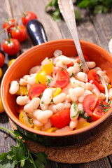 white bean salad
