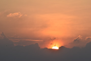 mighty sun under shadow