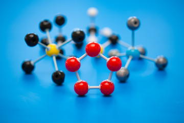 model of chemical molecules