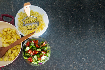 Приготовление ужина.