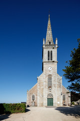 Fototapeta na wymiar Eglise Saint Samson Notre Dame de Beauport, Paimpol, Bretagne, Brittany