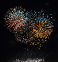 fireworks over Seattle