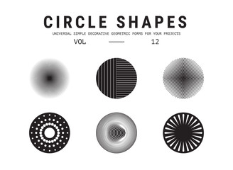Universal сircle shapes set