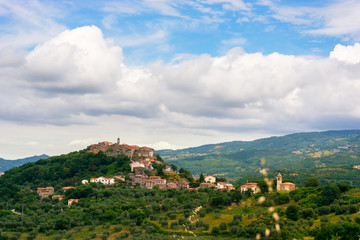 Fototapeta na wymiar Montegiovi is a village in tuscany