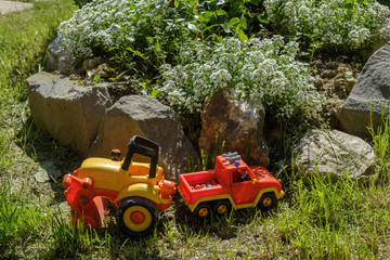 garden and playground